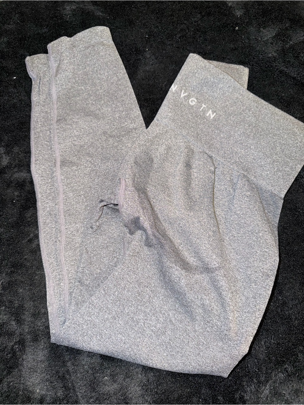 NVGTN womens Heather Gray Active Leggings